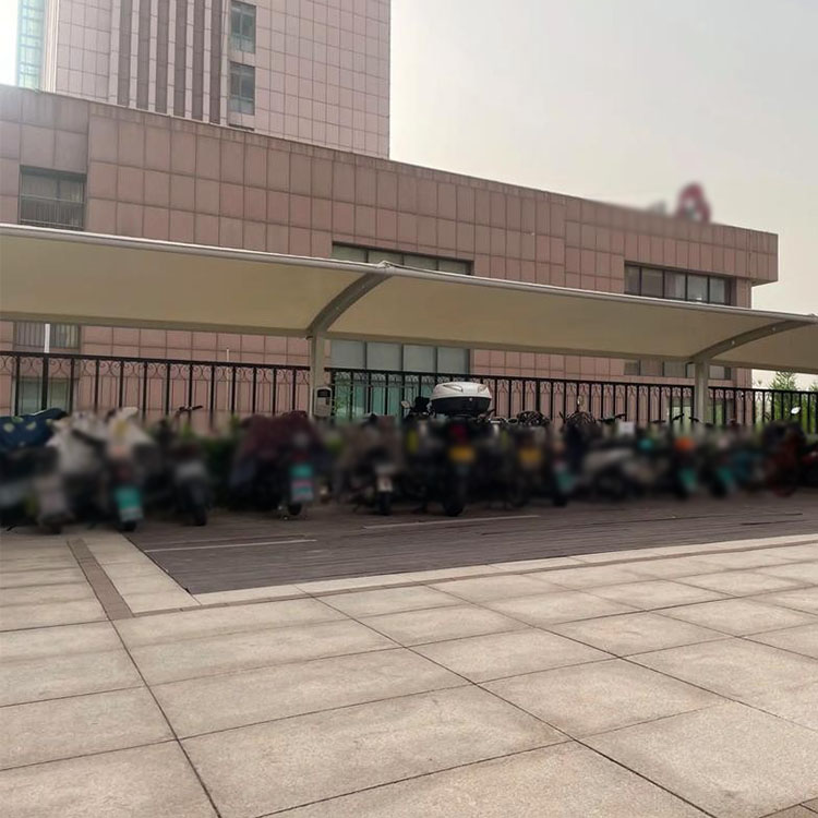 吉安膜结构电动车棚